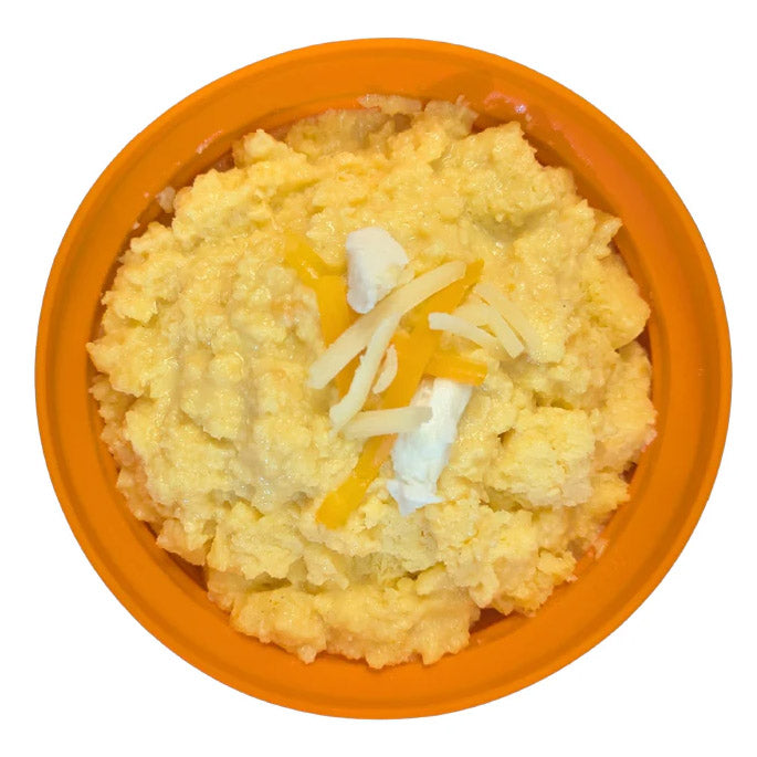 Three Cheese Scrambled Eggs (800 kcal) [Vegetarian & Gluten Free]
