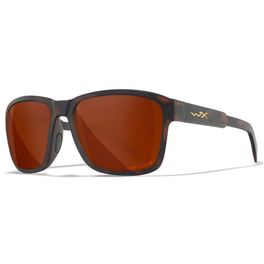 Lenti WX TREK: CAPTIVATE™ Polarized copper, Montatura: Havana brown opaco