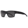 DELTA MILSPEC BALLISTIC, anodizzato nero, logo nero, fumé con antiappannamento