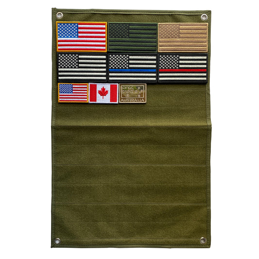 Klett-Paneel MEDIUM VELCRO PANEL, od green