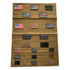 Klett-Paneel LARGE VELCRO PANEL, tan