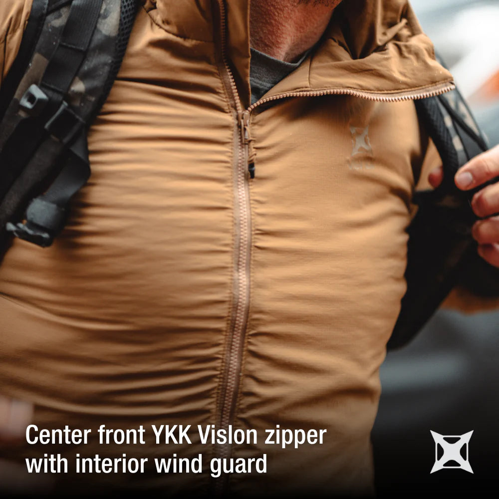 Crucible Mid Layer Hoddy, Black