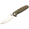 Esox V2, M390, Gray, Ti-Thumbstud