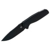 Esox V2, M390, Gray, Ti-Thumbstud