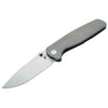 Esox V2, M390, Gray, Ti-Thumbstud