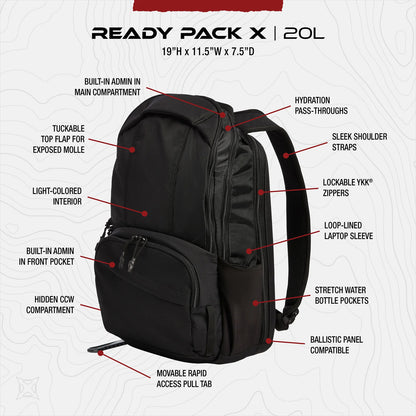 Ready Pack X, 20 litres