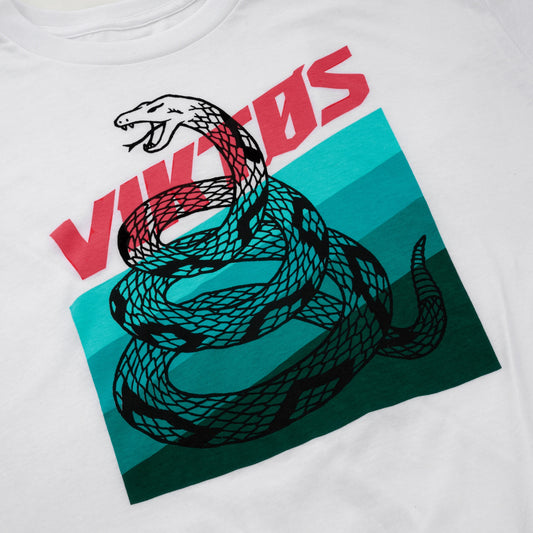 T-shirt Quadsnake Tee, blanc
