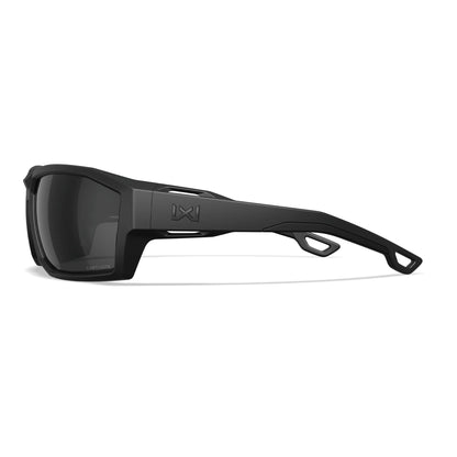 Lunettes de soleil WX Alpine, monture noire mate avec verres gris polarisés CAPTIVATE™