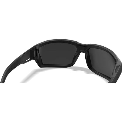 Lunettes de soleil WX Alpine, monture noire mate avec verres gris polarisés CAPTIVATE™