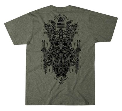 HOWITZER, T-Shirt WARRIOR SPIRIT, olive