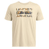 T-shirt con logo Stacked, base kaki / grigio talpa Timberwolf