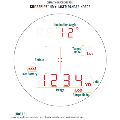 Vortex Crossfire HD 1400 Laser-Entfernungsmesser