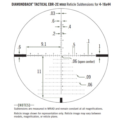 Vortex Diamondback Tactical 4-16x44 FFP · EBR-2C MRAD Zielfernrohr