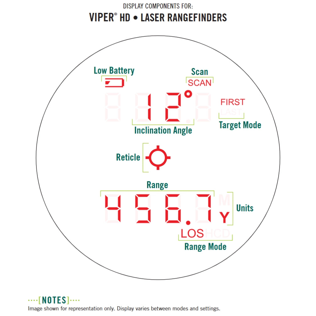 Vortex Viper HD 3000 Laser-Entfernungsmesser