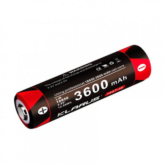 Batterie KLARUS 18GT36 batterie lithium-ion 3 600 mAh (18650)