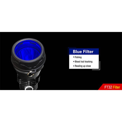 25% Rabatt: KLARUS, Farbfilter FT32 für XT32, blau