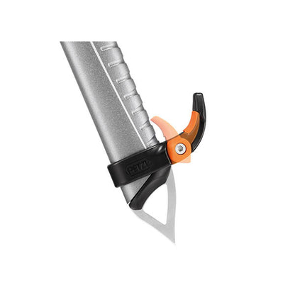 PETZL, Eispickel SUM'TEC für technisches Bergsteigen, Schaftlänge 55 cm, Version Hammer