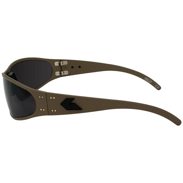 GATORZ Sonnenbrille WRAPTOR Special Edition, polarisiert (Cerakote Tan/Smoked Polarized)