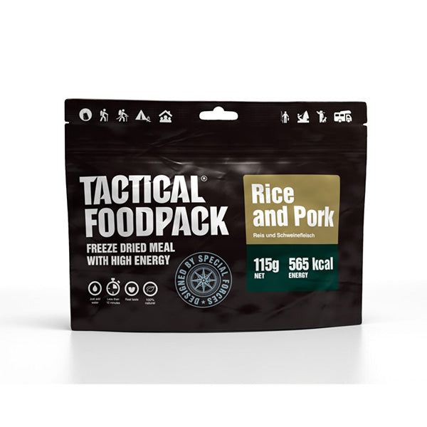 TACTICAL FOODPACK, Rice & Pork, 115g