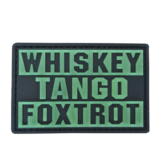 CHARLIE MIKE, Morale Patch WHISKEY TANGO FOXTROT