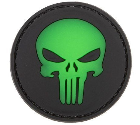 CHARLIE MIKE, Morale Patch ROUND PUNISHER GLOW