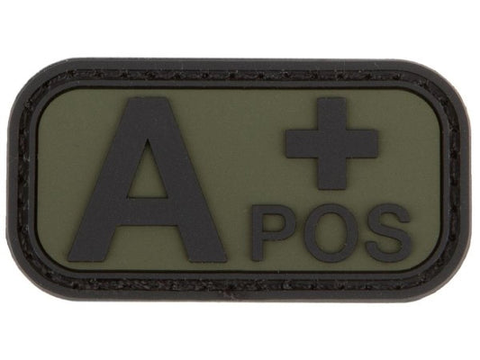 CHARLIE MIKE, Morale Patch BLUTGRUPPE A+ POS