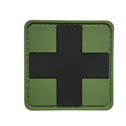 CHARLIE MIKE, Morale Patch MEDIC CROSS GREEN