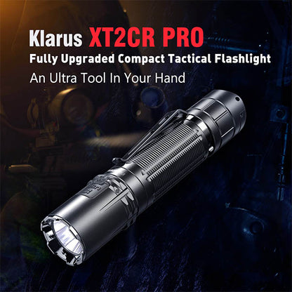 KLARUS, LED Taschenlampe XT2CR PRO, 2'100 Lumen (inkl. Akku)