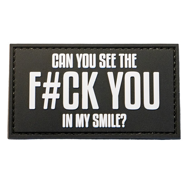 CHARLIE MIKE, Morale Patch CAN YOU SEE THE F#CK YOU IN MY SMILE?
