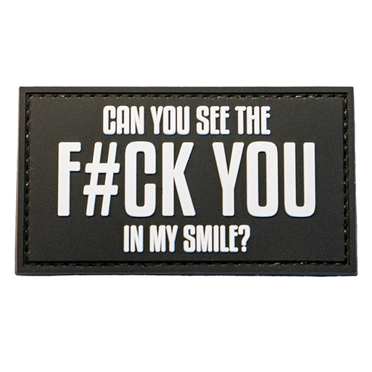 CHARLIE MIKE, Morale Patch CAN YOU SEE THE F#CK YOU IN MY SMILE?