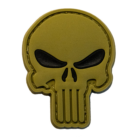 CHARLIE MIKE, Morale Patch PUNISHER, coyote