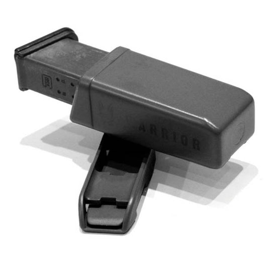 WARRIOR ASSAULT SYSTEMS, Polymer 9mm Pistol Mag Pouch, black