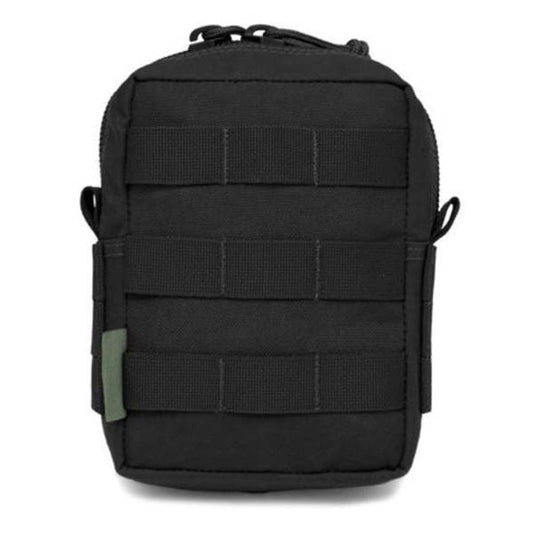 WARRIOR ASSAULT SYSTEMS, Small MOLLE Utility Pouch Zipped, black