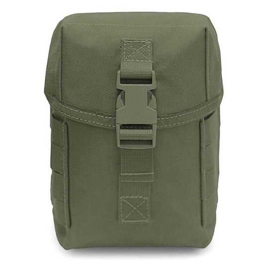 WARRIOR ASSAULT SYSTEMS, Medium General Utility Pouch ITW Clip, OD green
