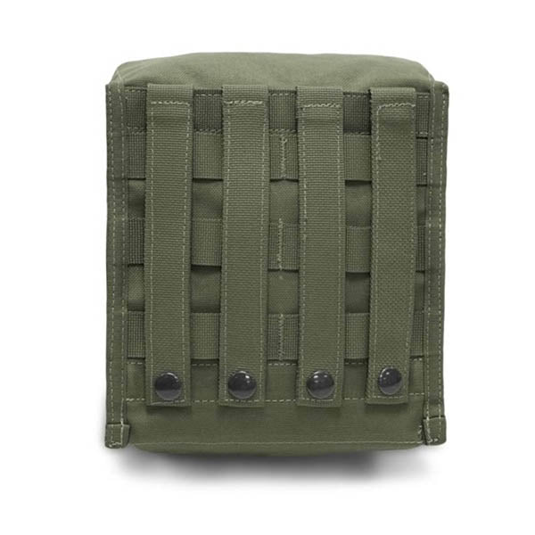 WARRIOR ASSAULT SYSTEMS, Large General Utility Pouch ITW Clip, OD green