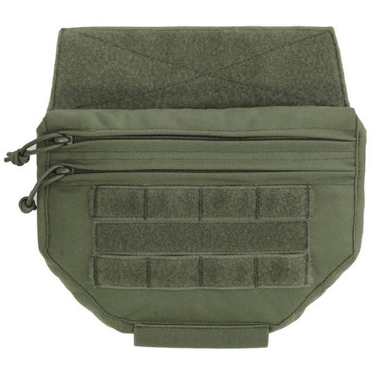 WARRIOR ASSAULT SYSTEMS, Drop Down Velcro Utility Pouch, OD green