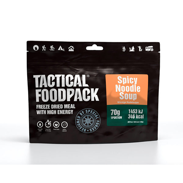 TACTICAL FOODPACK, SOS FOOD SUPPLY (MEAT), Wochenration für 1 Person