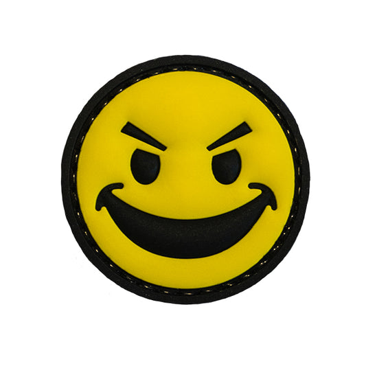 CHARLIE MIKE, Morale Patch / Klett-Patch - ANGRY SMILE