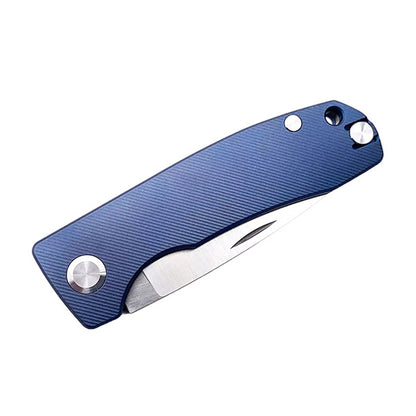 20% Rabatt: PMP KNIVES, Slip Joint Taschenmesser HARMONY, Titan, M390, blau