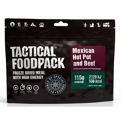 TACTICAL FOODPACK, Mexican Hot Pot & Beef, 115g