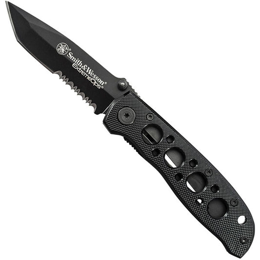 SMITH &amp; WESSON Extreme Ops Linerlock, noir