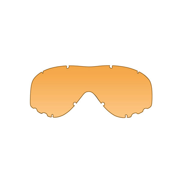 WILEY-X Goggles SPEAR, grau/klar/helles orange