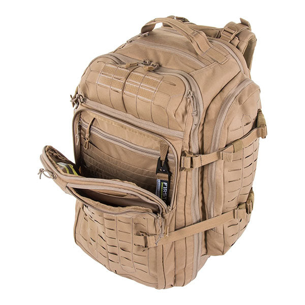 FIRST TACTICAL Rucksack TACTIX BACKPACK 3DAY PLUS, 62L, coyote