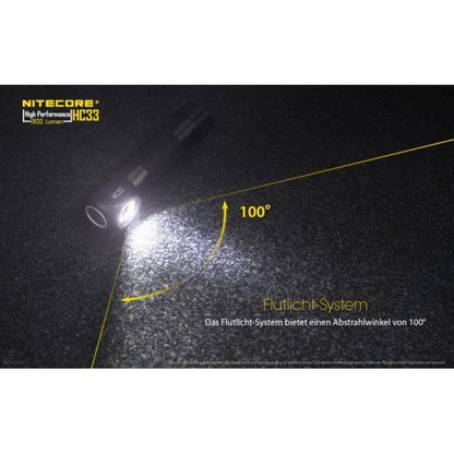 NITECORE LED-STIRNLAMPE HC33 - 1'800 Lumen (inkl. Akku)