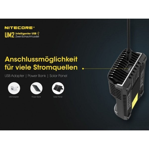 NITECORE, Ladegerät UM2 USB