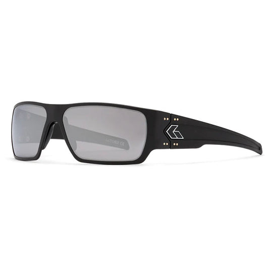 GATORZ Sonnenbrille SPECTRE polarisiert (Cerakote / Blackout mit smoked Polarized Gläsern & Chromspiegel)
