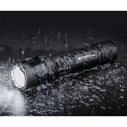 NEXTORCH taktische LED-Taschenlampe P80, 1'300 Lumen (inkl. Akku)
