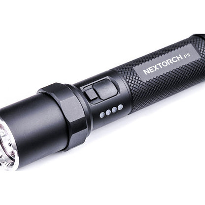 NEXTORCH LED-Taschenlampe P8, 1'300 Lumen (inkl. Akku)