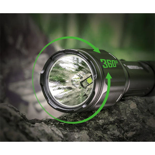 NEXTORCH LED-Taschenlampen Jagd-Set T5G SET V2.0, 1'200 Lumen (170 Lumen grün) (inkl. Akku)