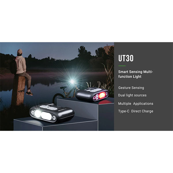 NEXTORCH LED-Multifunktionslicht UT30, 320 Lumen (inkl. Akku)